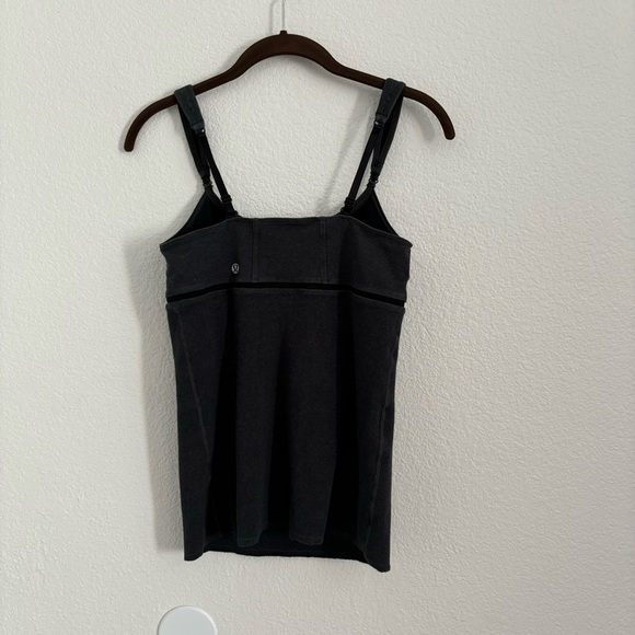 Lululemon Women's Size 8 Gray Ribbed Tank Top - Picture 4 of 5